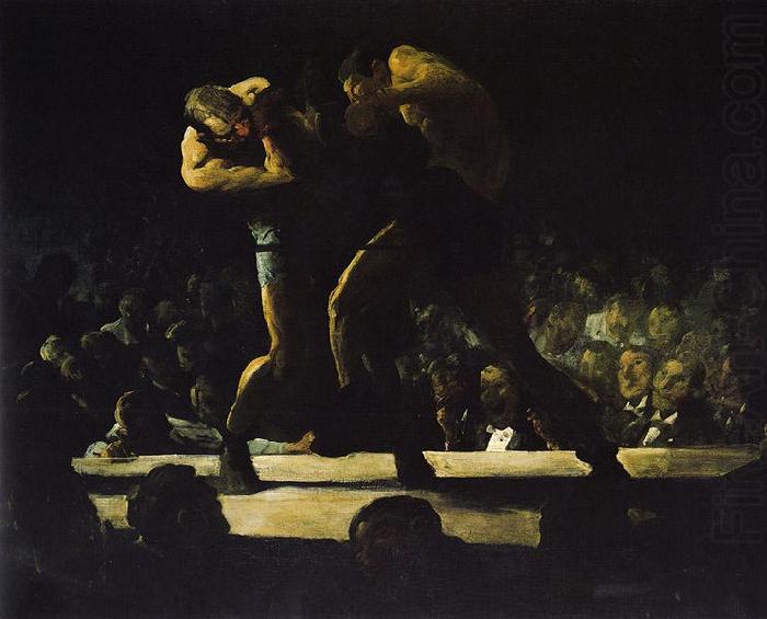 George Wesley Bellows Club Night china oil painting image